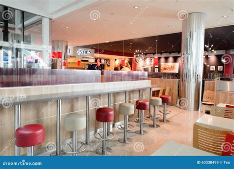 Burger King Restaurant Interior Editorial Stock Image - Image of international, area: 60330499