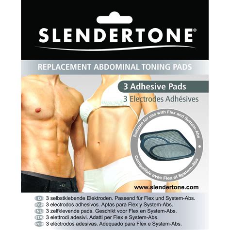 Slendertone Abdominal Toner Replacement Adhesive Gel Pads - 1 Set Exp 2017 | eBay