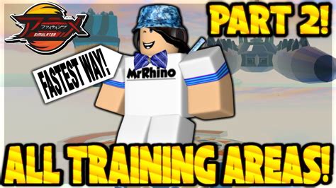 ALL TRAINING AREAS & WHERE TO GET OVERPOWERED FAST! IN ANIME FIGHTING SIMULATOR! (ROBLOX) - YouTube