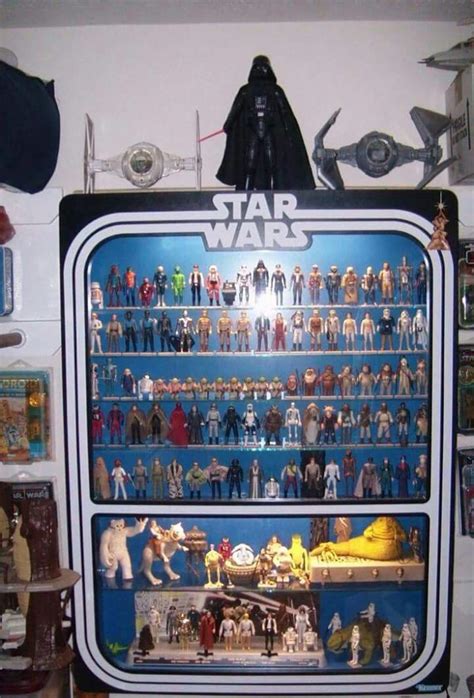 Star wars action figures display image by Henry Gillis on Star Wars Network | Vintage star wars ...