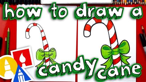 How To Draw A Candy Cane #18