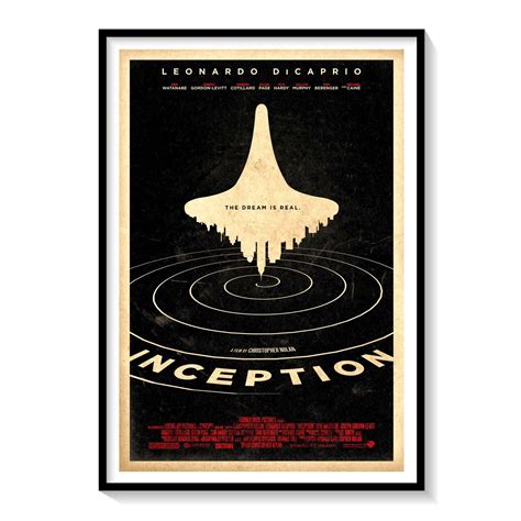 The Inception Movie Poster: Buy Hollywood & Famous Movie Posters ...