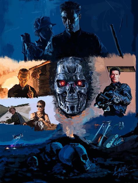 Terminator 2 Digital Art by Thomas Everett - Fine Art America