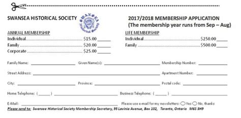 membership-form - Swansea Historical Society