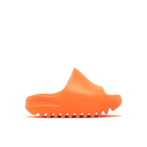 adidas Yeezy Slide Enflame Orange Kids | GZ0954 | Laced