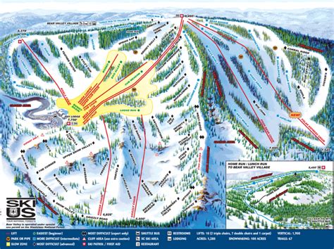 Bear Valley Mountain Resort - SkiMap.org