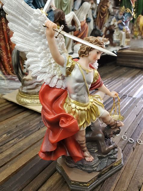 San Miguel Arcangel 13 Statue 25316-13 Saint Michael - Etsy