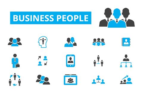 30 business people icons – MasterBundles