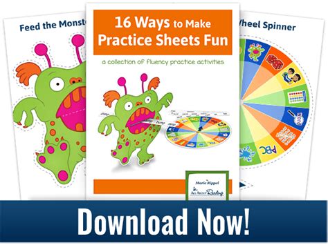 16+ Ways to Make Practice Sheets Fun + 2 FREE Activity Downloads