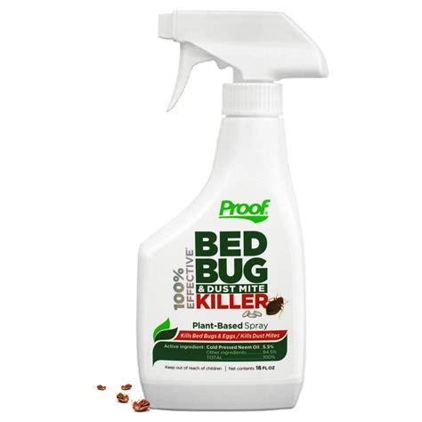 Proof Bed Bug Spray Ingredients | Bed Bugs Spray