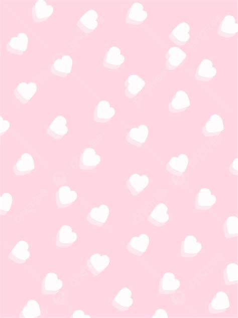 Light Pink Heart Background Wallpaper Image For Free Download - Pngtree