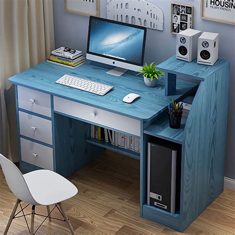 Modern Computer Desk with Drawer