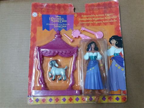 Mattel Disney Esmeralda & Djali Goat figure The Hunchback of Notre Dame ...