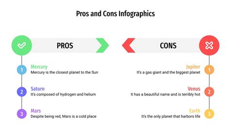 Pros And Cons Infographic Template