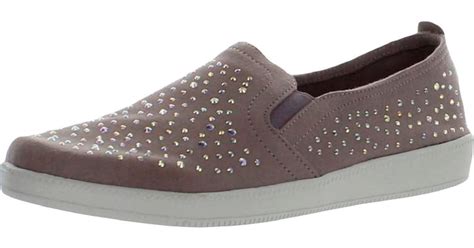 Skechers Madison Ave Making Wishes Faux Suede Rhinestone Slip-on ...