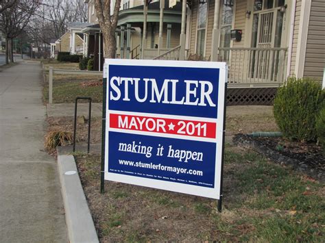 Political Yard Signs - How to get attention | Welcome to Kreitlow Corner