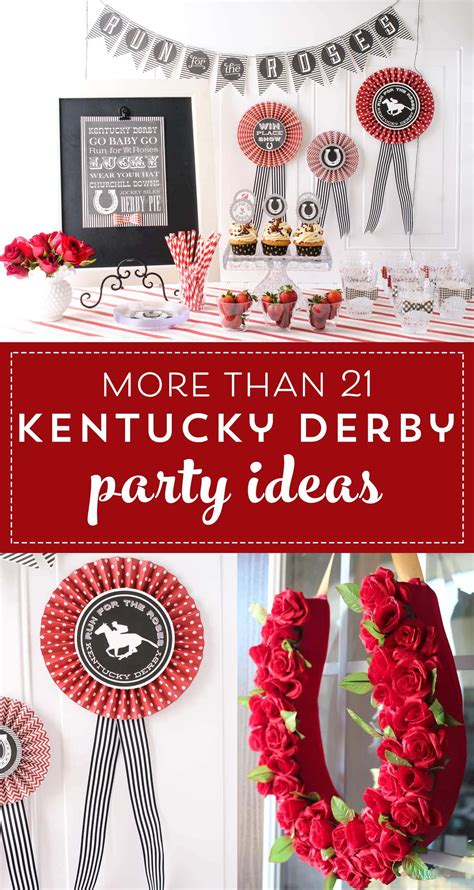 21 Adorable Kentucky Derby Party Ideas - The Polka Dot Chair