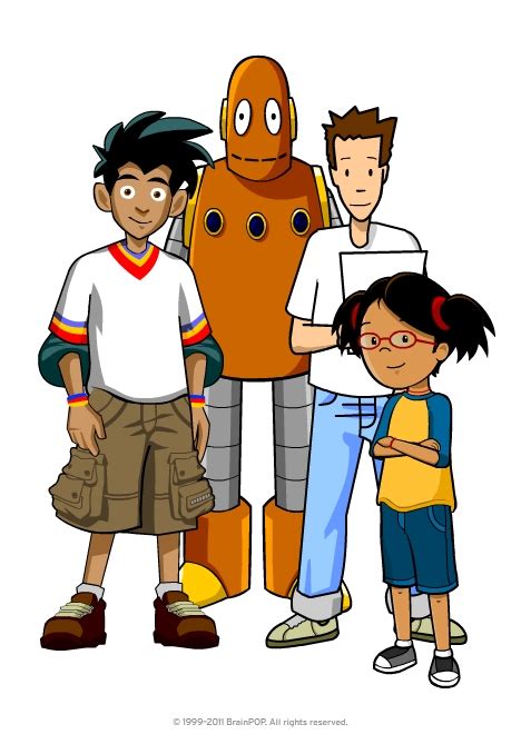 BrainPOP Characters Clip-Art | BrainPOP Educators