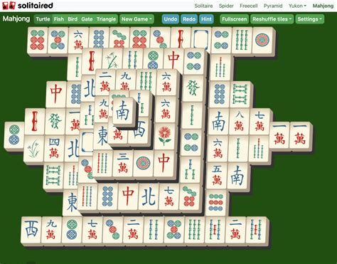 Mahjong - Play online now, free | Solitaired.com