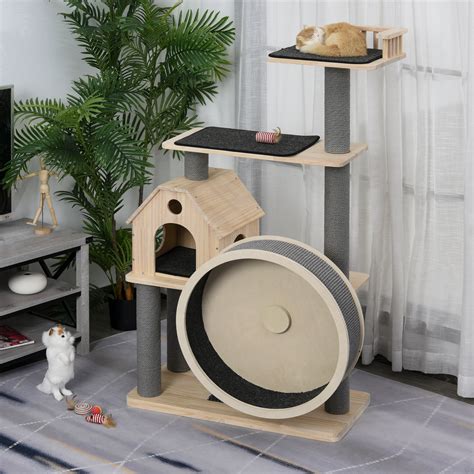 Tucker Murphy Pet™ 58" Ewald Luxury Cat Tree & Reviews | Wayfair