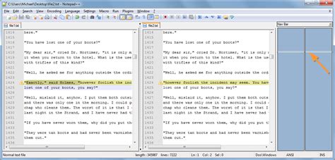 Michael's TechBlog: Compare two text files with Notepad++