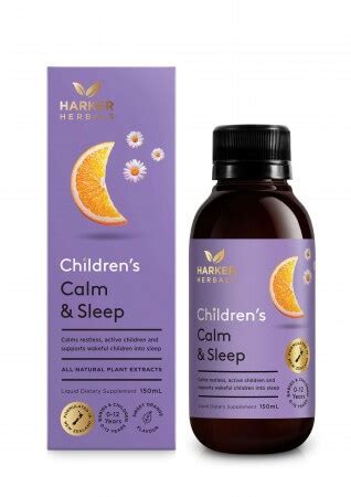 Harker Herbals Childrens Calm & Sleep 150ml 112410 | Hardy's | New Zealand