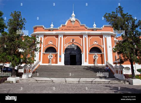 National Museum of Archeology and Ethnology, Guatemala City Stock Photo ...