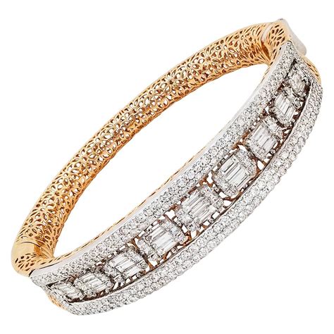 PIAGET Diamond Gold Spin Bracelet at 1stDibs