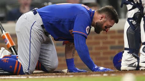 Mets OF Kevin Pillar hits IL following scary hit-by-pitch