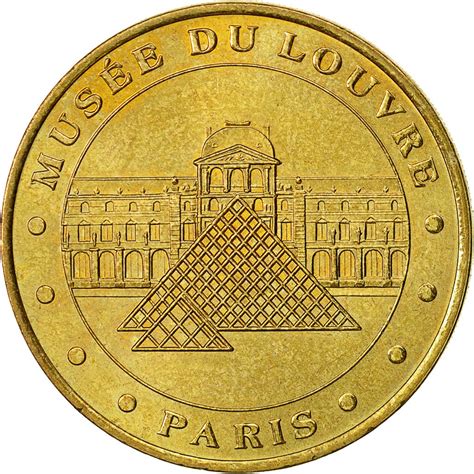 Monnaie de Paris Tourist Token - Musée du Louvre (La Pyramide) - ** Exonumia ** – Numista