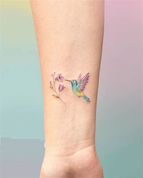 50 Ideas Humming Bird Tattoos Must You Try | Bird tattoos for women, Wrist tattoos for women ...