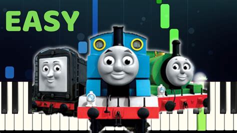 Thomas and Friends - ENGINE ROLL CALL - Easy Piano Tutorial with SHEET MUSIC Chords - Chordify