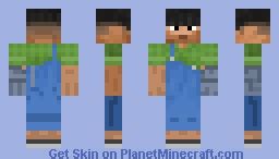 Sunny Default Skin Classic Style Minecraft Skin