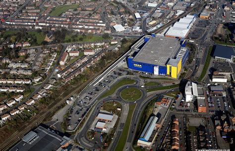 IKEA Ashton-under-Lyne from the air | aerial photographs of Great Britain by Jonathan C.K. Webb