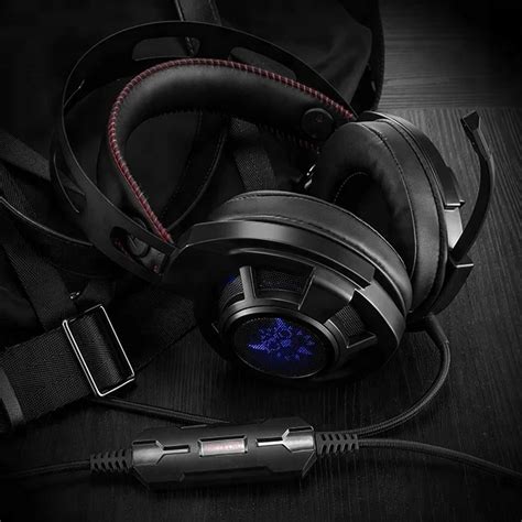 Rgb Light Headphones For Gaming With 7.1 Virtual Stereo Sound And Anti ...