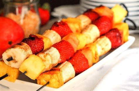 Recipe: Grilled Fruit Kabobs – Kara Kitchen