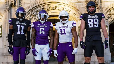 Northwestern Wildcats Unveil Updated Football Uniforms – SportsLogos.Net News