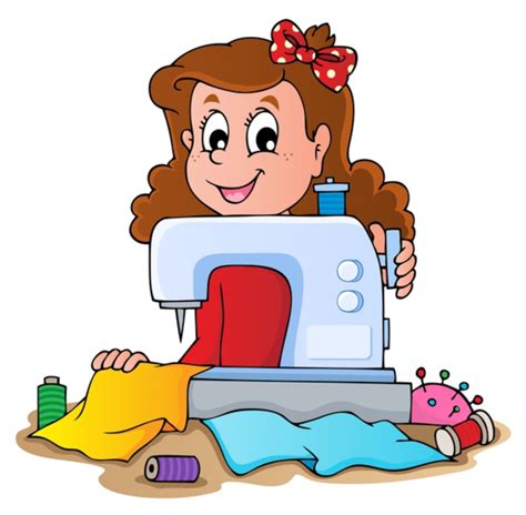 sewing cartoon - Clip Art Library