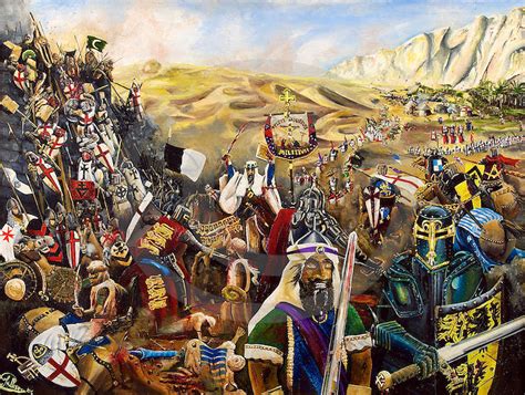 Crusades Painting - Crusades Fine Art Print