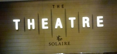 Fred Said: THEATER, CONCERTS, EVENTS: Recap of THEATER AT SOLAIRE LAUNCH: Sophisticated Acoustics!