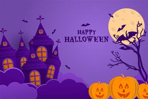 Halloween Background Design. Graphic by ngabeivector · Creative Fabrica