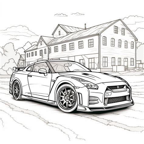 20 JDM Cars Coloring Pages downloadable PDF - Etsy