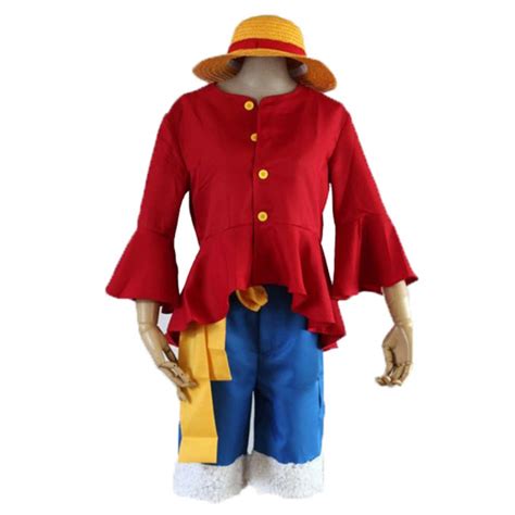 One Piece Monkey D. Luffy Complete Costume Cosplay | Costume Party World