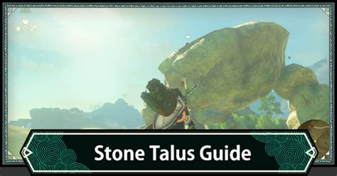 TotK | Stone Talus Locations & How To Defeat | Zelda Tears Of The Kingdom - GameWith