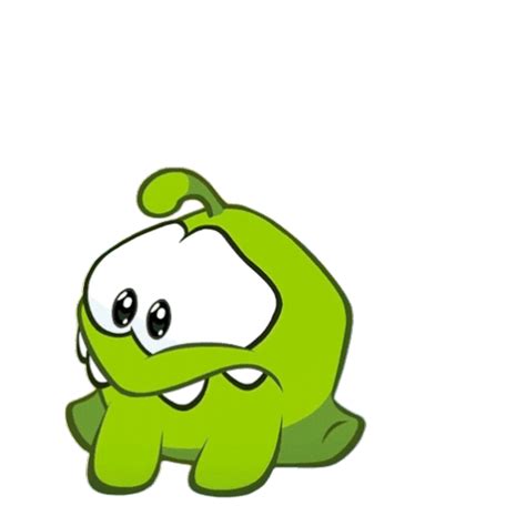 Catching A Candy Om Nom Sticker - Catching a candy Om nom Cut the rope ...