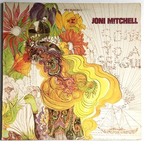 JONI MITCHELL 1968 Her 1st Album Original Vintage Vinyl Record Album in ...