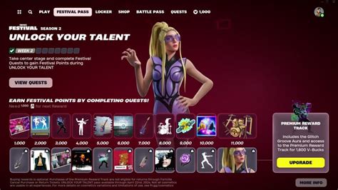 All Fortnite Festival Unlock Your Talent rewards: How to unlock Lady Gaga skin - Charlie INTEL