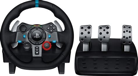 Logitech G29 Driving Force Racing Wheel And Floor Pedals For PS5, PS4, PC, Mac Black 941-000110 ...