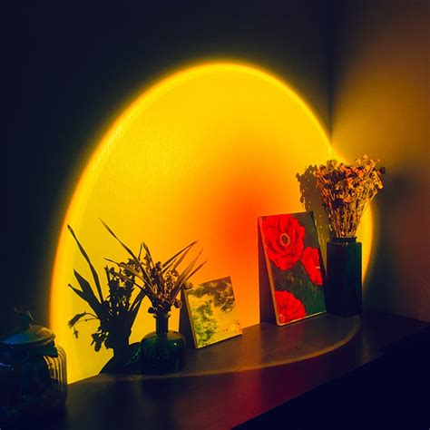 Sunset Projection Lamp Shopee / Calming Autism LED Light Sensory Toys ...