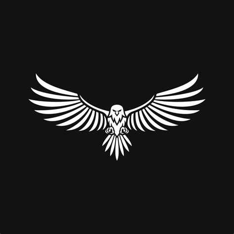 Black Eagle Logo Design